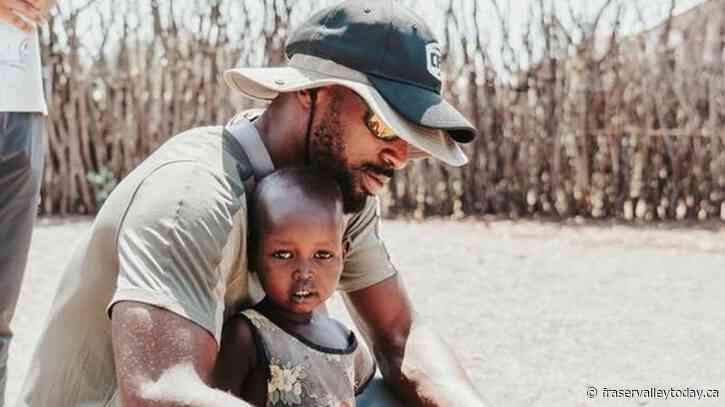 Edmonton Elks receiver Eugene Lewis says mission to Africa changed his life