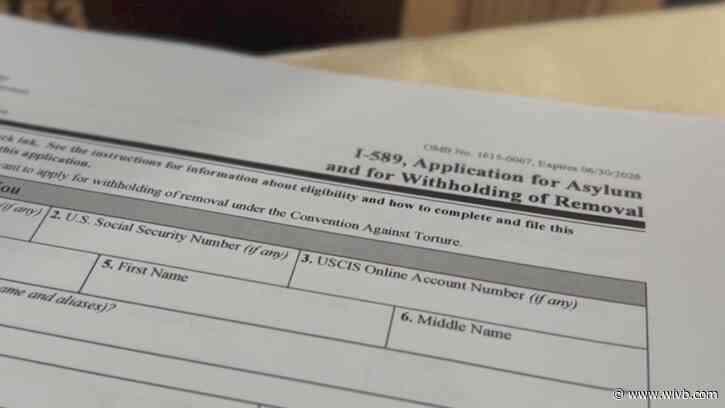 The mountain of paperwork to apply for asylum