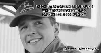 John Deere Seeks a ‘Chief Tractor Officer’ to Be the Face of Its TikTok Channel