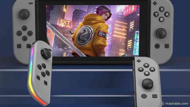 These Nintendo Switch controllers with RGB lights are only $35
