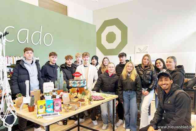 Leerlingen krijgen Unizo-award voor hun leeronderneming