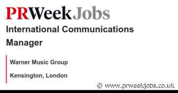 Warner Music Group: International Communications Manager
