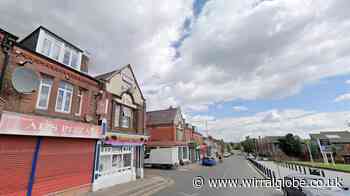 Youths set bin to fire outside Wirral takeaway