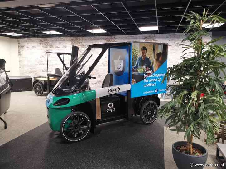 Collect&Go levert voortaan boodschappen aan huis met een elektrische cargofiets in het Gentse