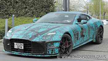 New Aston Martin Vanquish spotted: range-topping grand-tourer prepares for launch