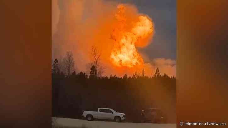 Pipeline involved in wildland fire, Yellowhead County says