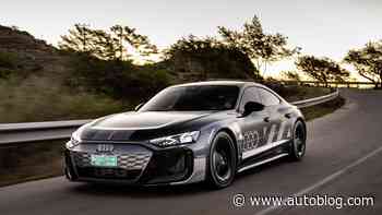 Audi teases refreshed RS E-Tron GT