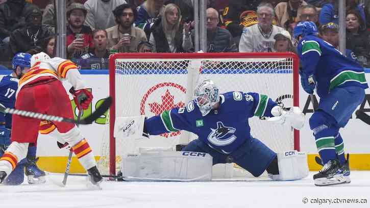 Demko backstops Vancouver Canucks to 4-1 win over Calgary Flames