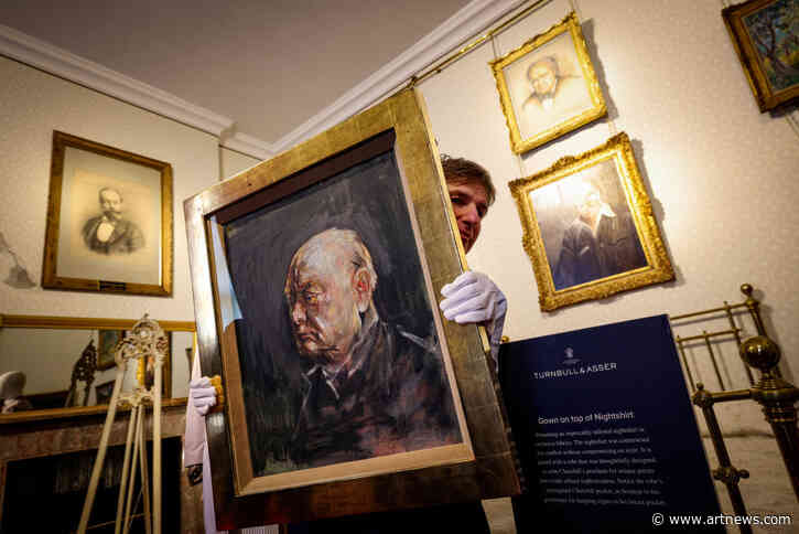 Winston Churchill’s Least Favorite Portrait Set for Sotheby’s, Met Returns Artifact to Iraq, and More: Morning Links for April 17, 2024