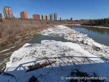 Edmonton weather: April showers bring icy roads and high winds