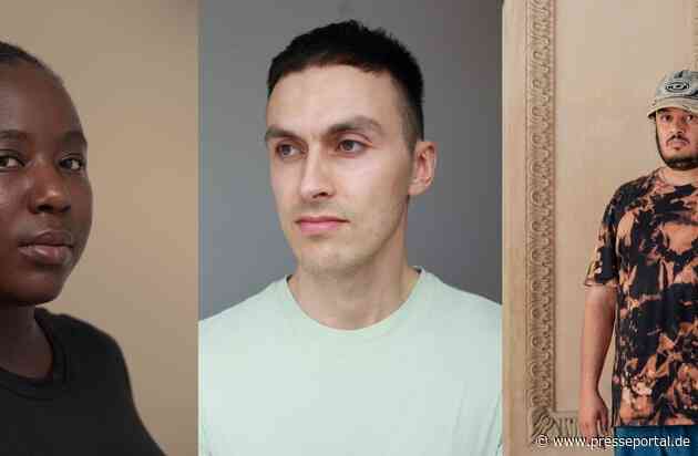 Der Kulturkreis der deutschen Wirtschaft vergibt den ars viva Preis in diesem Jahr an Wisrah C. V. da R. Celestino (*1989), Vincent Scheers (*1990) und Helena Uambembe (*1994)