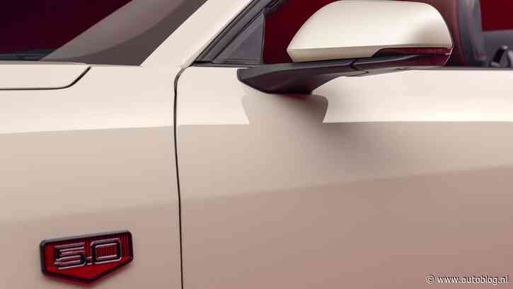 Een atmosferische V8 met handbak is nog steeds mogelijk