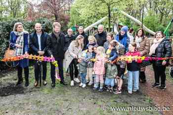Eerste inclusieve speelzone in Kapellen bevindt zich in het gemeentelijk park