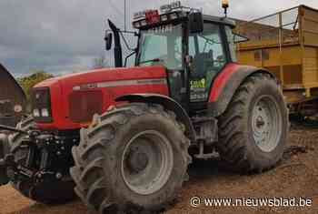 Dieven aan de haal met grootste tractor van boomverzorger Ghijs: “Ongelooflijk! Ze pakken gewoon mijn broodwinning af”