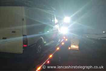 Driver reported after van without MOT seized in Great Harwood