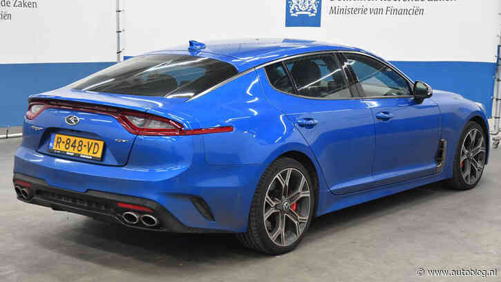 De auto van Richard K. wordt aangeboden op Domeinen