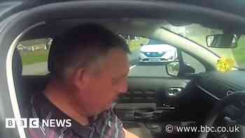 Drink-driver blows more than five times the limit