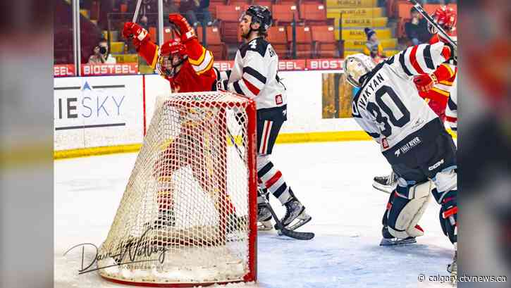 Calgary Canucks 1 win from AJHL title following 5-4 come-from-behind thriller over Wolverines
