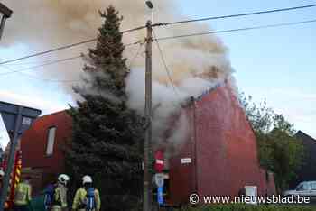 Bewoner kan ontkomen bij zware woningbrand