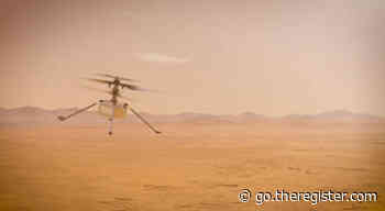 Mars helicopter sends final message, but will keep collecting data