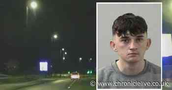 Backworth danger driver fractured spine falling down cliff as he ran from police in the dark