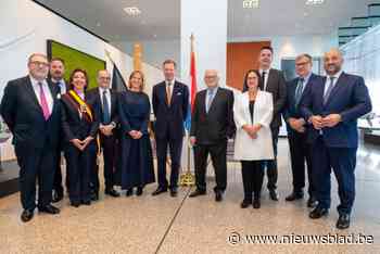 Luxemburgse groothertog Henri brengt bezoek aan Jan De Nul