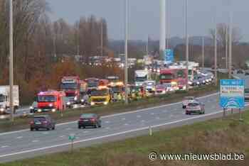 Voor vierde dag op rij ongeval op E17 in Lokeren
