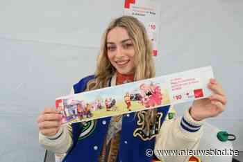 Camille lanceert pleisteractie Rode Kruis in haar thuisgemeente: “Zo vereerd”