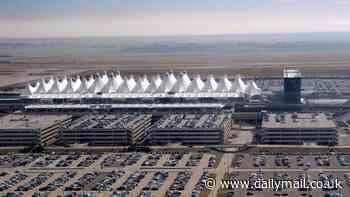 Plane passenger lifts the lid on WILD conspiracy theories surrounding Denver airport - from illicit illuminati meetings to murderous 'demon horse' that patrols its entrance
