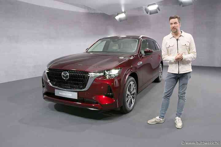 Mazda CX-80 duikt in gat van verdwenen zevenzitters