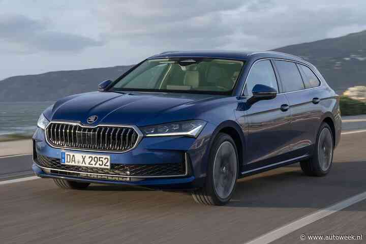 Skoda Superb nu ook als plug-in: 133 km elektrisch