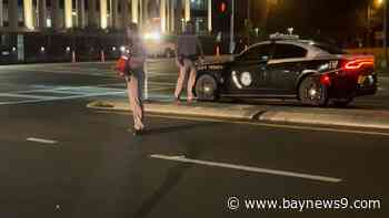 Tampa Police give all clear after bomb threat, suicide in FDOT parking lot