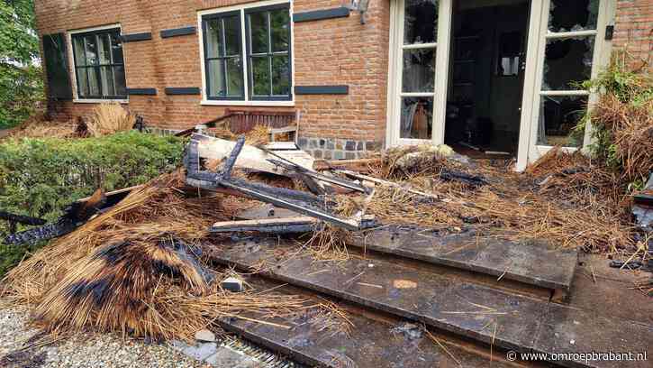 Villa brandt af na kortsluiting: elektricien zou vandaag komen