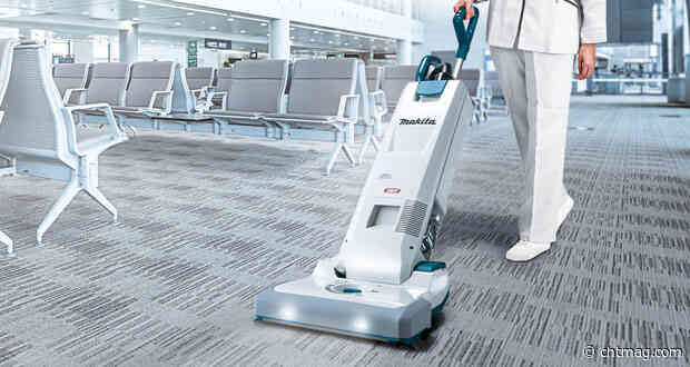Makita unveils new high power, high performance brushless motor upright vacuum cleaner