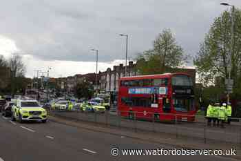 Boy, 3, seriously hurt after crash by Borehamwood McDonald's