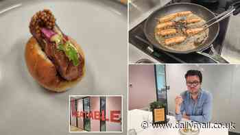 I tasted Europe's first lab-grown sausage - and I'd challenge the top Michelin-star chefs to be able to tell the difference between the real-deal!