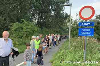 Opnieuw protestactie Kabaal aan het Kanaal: “Voor wie zijn deze werken bedoeld?”