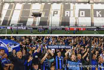 Onze man wandelt door Thessaloniki en ziet: “De Brugse fans gebruiken hun verstand”