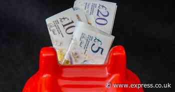 One in 10 people have less than £25 left in their current account at the end of each month