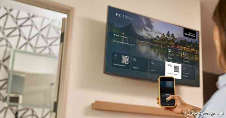 Apple is finally rolling out AirPlay in hotel rooms