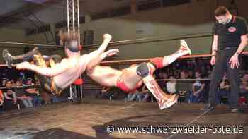 Wrestling in Altensteig: Schaukämpfe in der Hohenberghalle