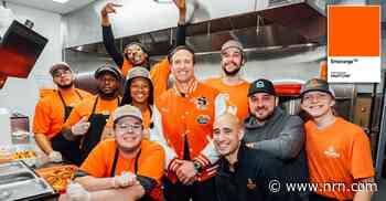 Smalls Sliders mixes its own ‘Smorange’ Pantone color