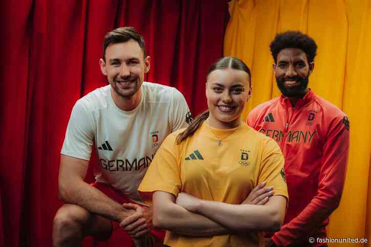 Deutsches Olympia-Team präsentiert sich in Rot, Schwarz, Weiß und Gelb