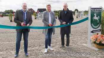 Wie Ebbe und Flut: Neuer Springreitplatz in Braunschweig