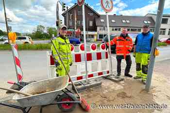 Fußgängerampel an der Steinstraße wieder in Betrieb