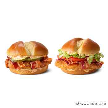 McDonald’s has introduced a new McCrispy variation as it looks to gain chicken share