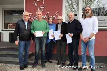 Gerhard Schlüter seit 75 Jahren im TuS Spenge aktiv