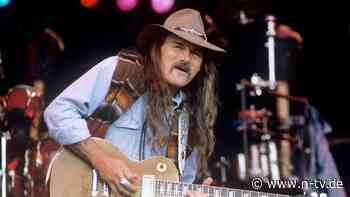 Mitbegründer der Allman Brothers: Gitarrist Dickey Betts ist tot