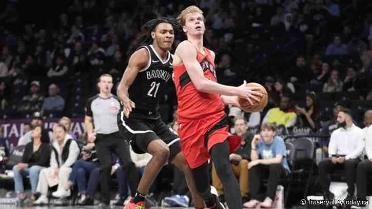 Rookie Gradey Dick’s improved stamina gives him strong finish to Raptors season