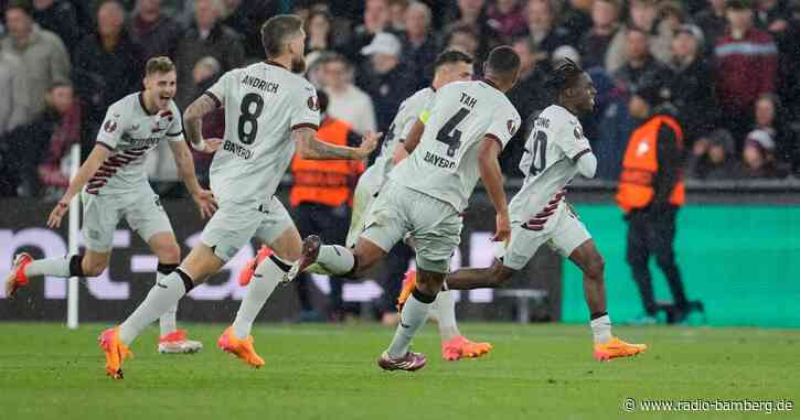 Wieder ein spätes Tor: Leverkusen mit Rekord im Halbfinale